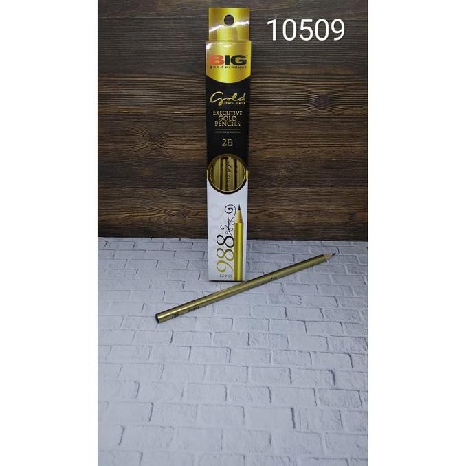 

Buruan Serbu] Pensil 2B Big 988 Gold (12 Pcs)