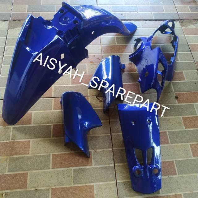 Bodi Bagian Depan Yamaha Vega R Lama Warna Biru