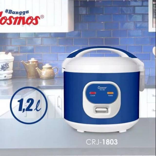 Cosmos CRJ-1803 Magic Com Rice Cooker 1.2 L. Baru Bergaransi