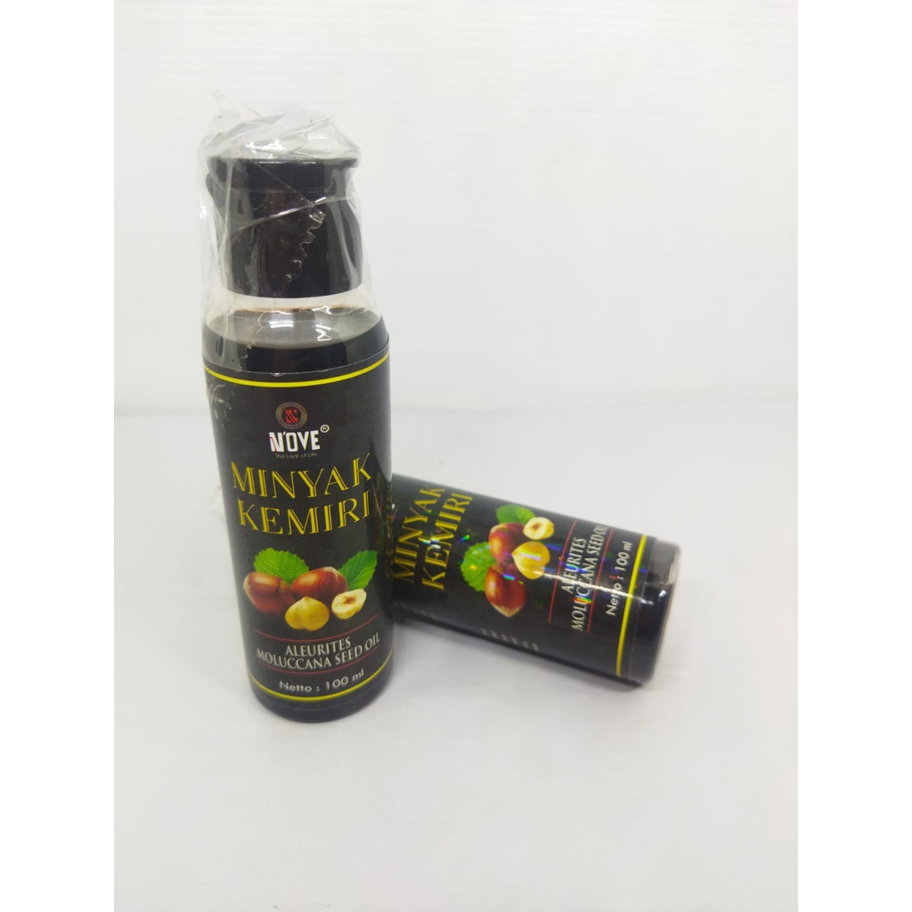 NOVE Minyak Kemiri Original Menghitamkan Rambut 100ml BPOM Menghilangkan Ketombe