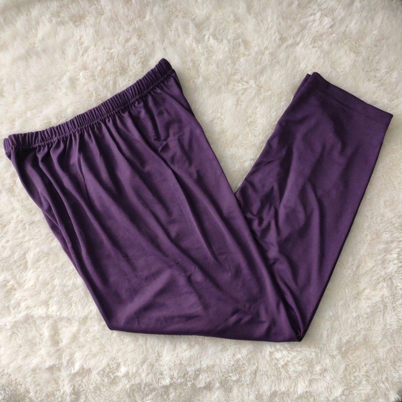 Paket 5 Pcs Celana Los Panjang Wanita Jumbo Murah Fit To XXL | Celana Bawahan Gamis | Celana Short Panjang