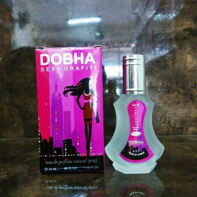 SEXY GRAFITI Parfum DOBHA Spray 35ml EDP Eau De Parfume Natural Spray