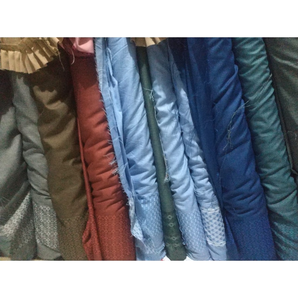 bahan kain katun Madinah motif meteran part 2 per 0.5 meter