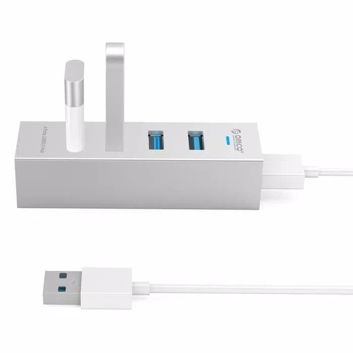 ORICO ASH4-U3 Aluminum 4 Port USB3.0 Hub with Type-C Cable