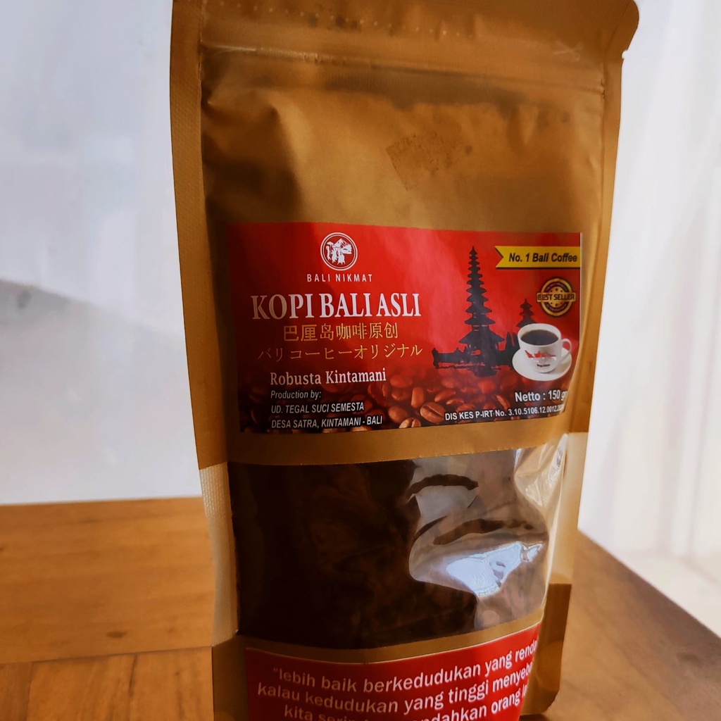 Kopi Bali Kintamani Robusta 150gr