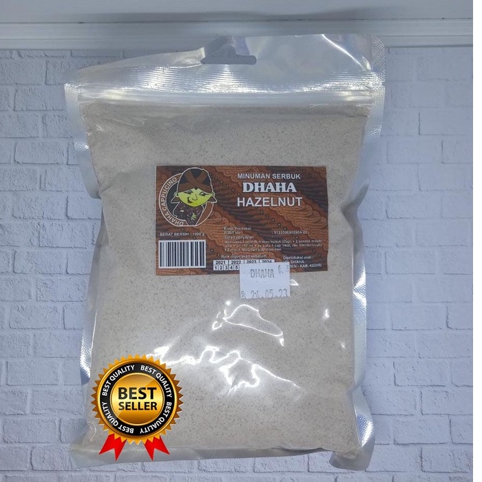 

Bubuk minuman Rasa Hazelnut DHAHA 500 gr / DHAHA Powder drink/ bubuk minuman rasa 500 gr