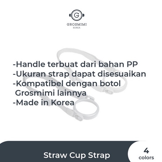 GROSMIMI Straw Cup STRAP Tali - Connector Tali Botol Gantung Aksesories