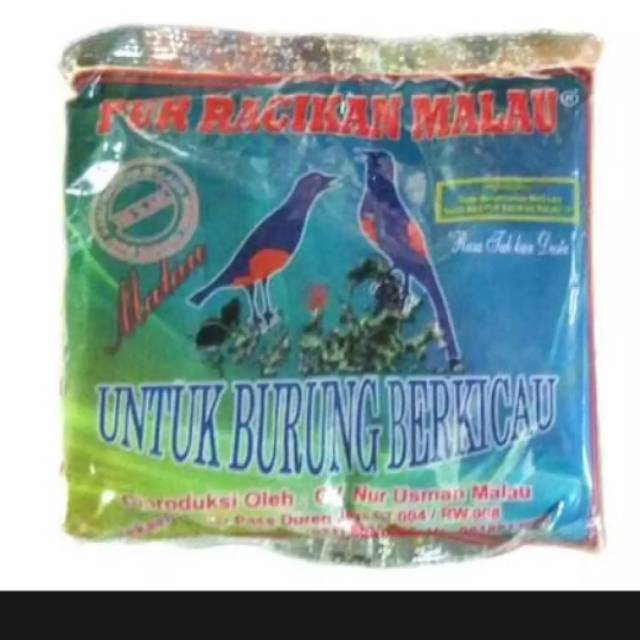 

Pakan burung malau isi 5