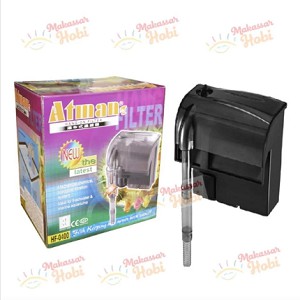 Filter Gantung Aquarium Aquascape ATMAN HF-0400 Hanging Hang On HF0400