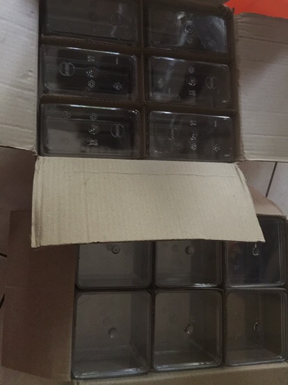 Toples Easytop Kotak Polos Kue Kering 300 Gram 712 @12pcs