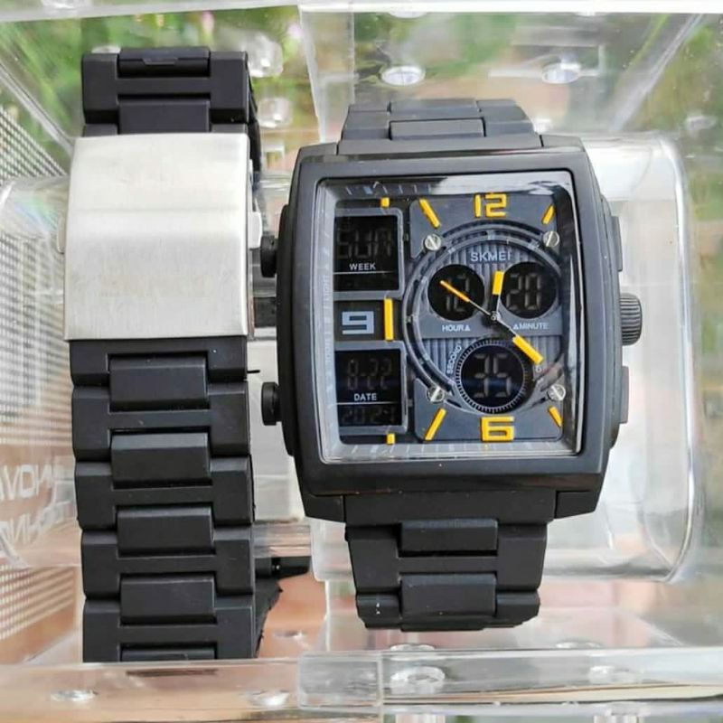 JAM TANGAN SKMEI 1274 TERLARIS PILIHAN WARNA FAVORIT KESUKAAN JAM TANGAN SKMEI TERLARIS DUALTIME ANTI AIR OUTDOOR