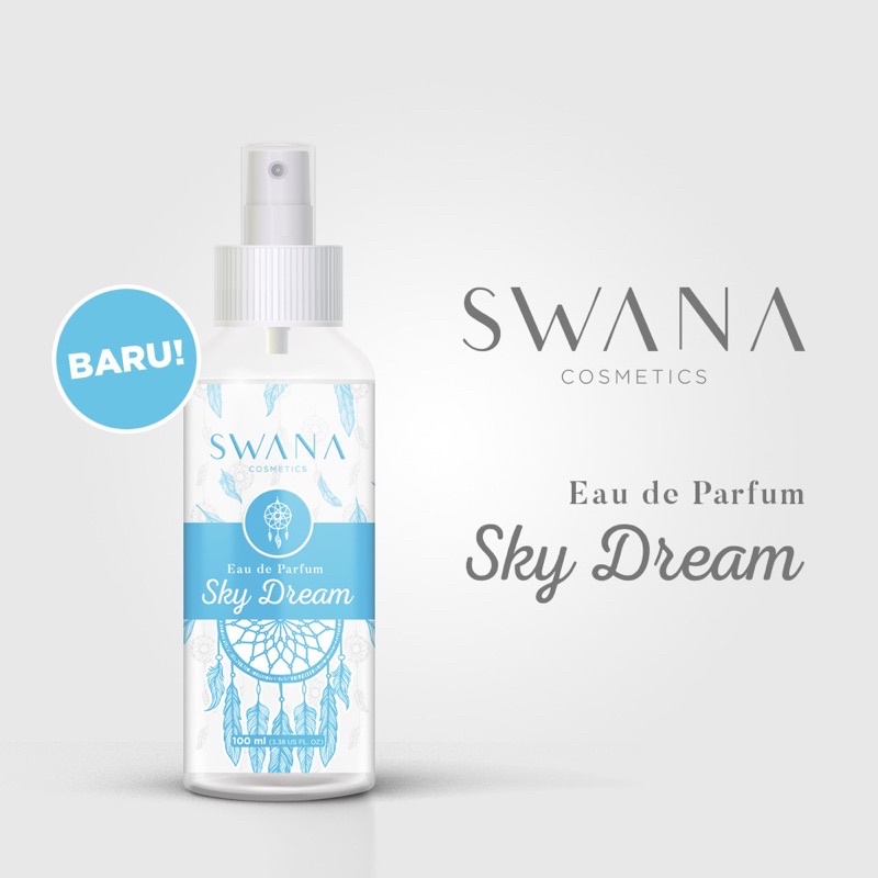 HANASUI Swana Eau De Parfume EDP 100ml BPOM [Moonlight | Stardust | Skydream | Sunshine] Swana Parfum Hanasui Parfum