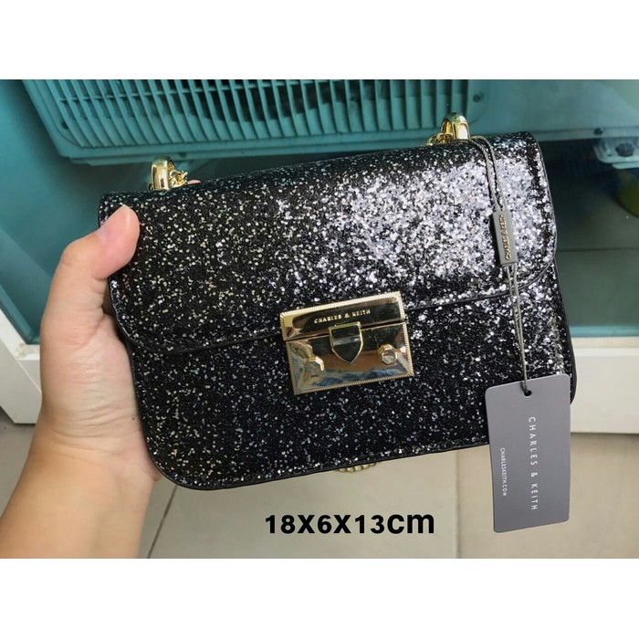 charles and keith metropolis glitter