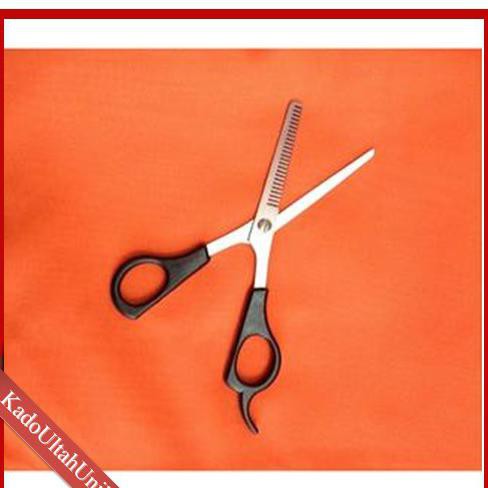 Gunting Potong  Rambut  Sasak Zig Zag  New Stainless Scissor 