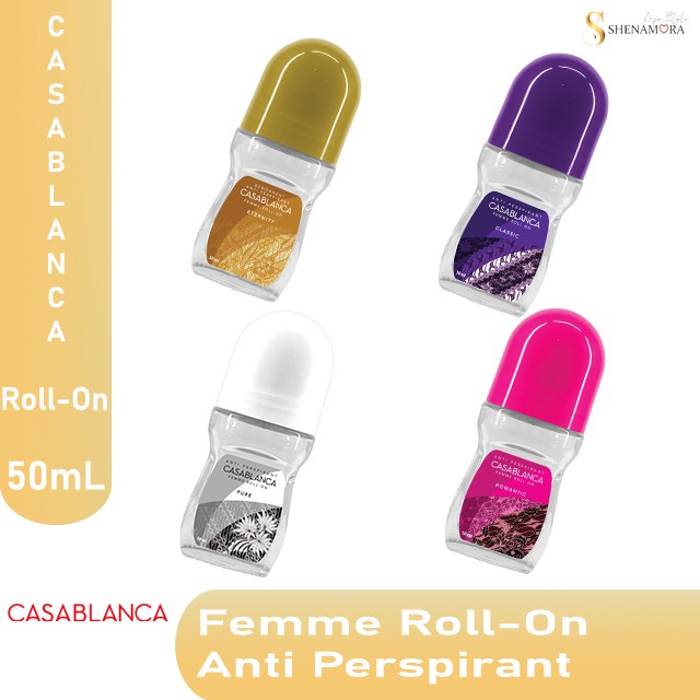 Casablanca Deodorant Roll On Wanita 50 ml