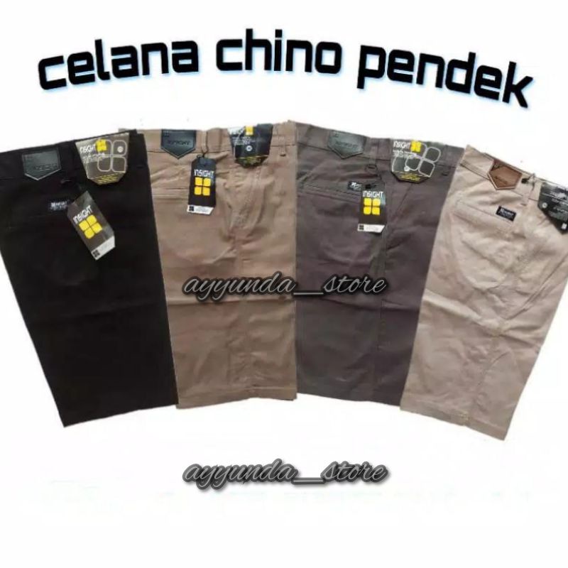 [Bisa COD] Size 27 -- 38 Celana Pendek Pria Cowok Dewasa Chino