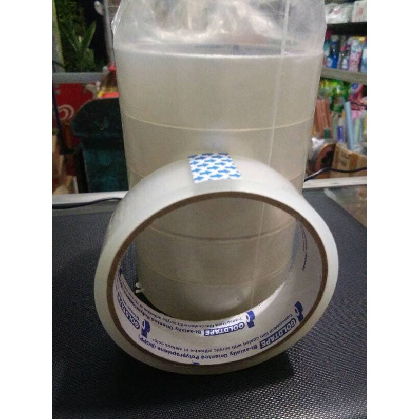 

Lakban bening /Selotip Tape / Solasi Bening 2,5cm