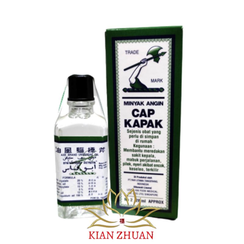 Minyak Angin Cap Kapak 28ml