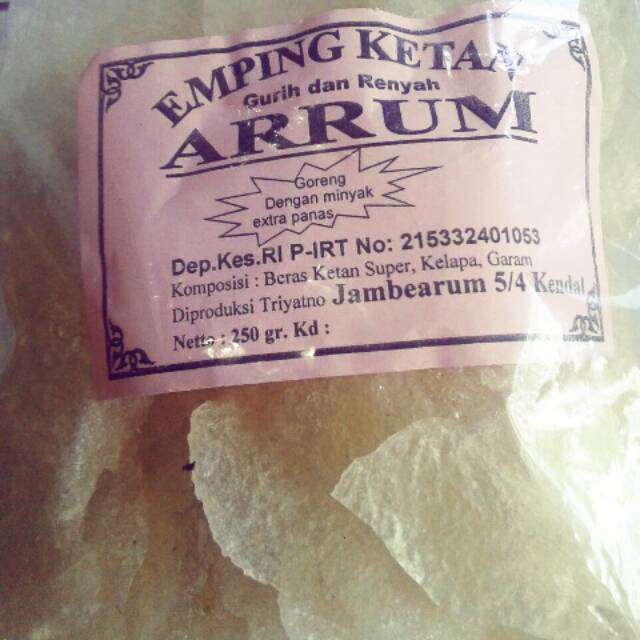 

Emping Ketan original