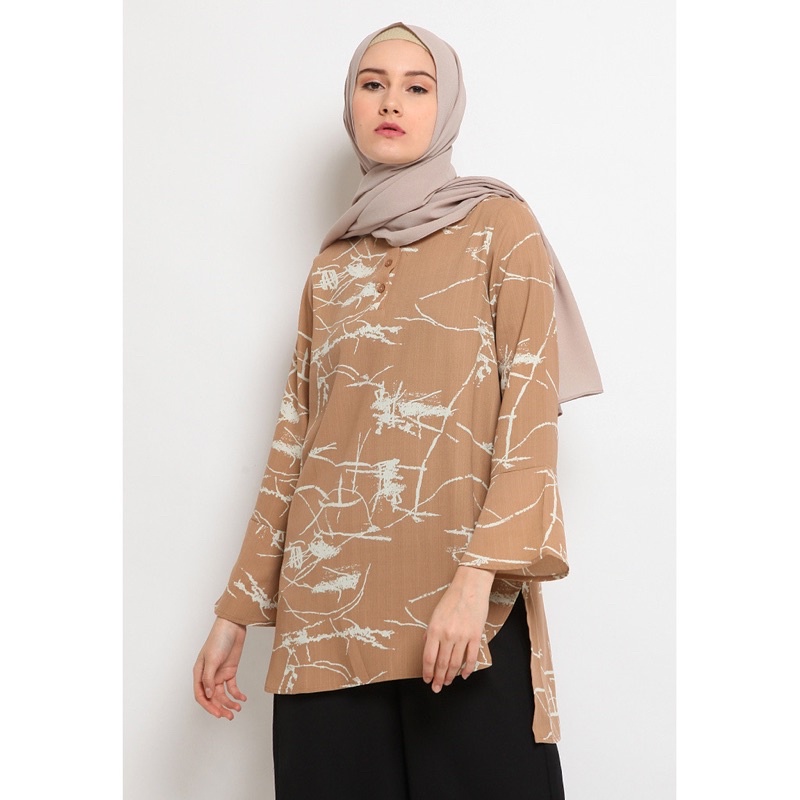 Et Cetera Printed Bell Sleeves Tunik Original