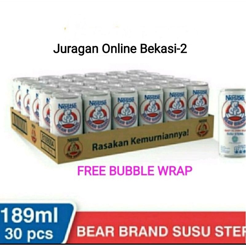 

Susu Beruang Bear Brand Karton 30 FREE BUBBLE WRAP