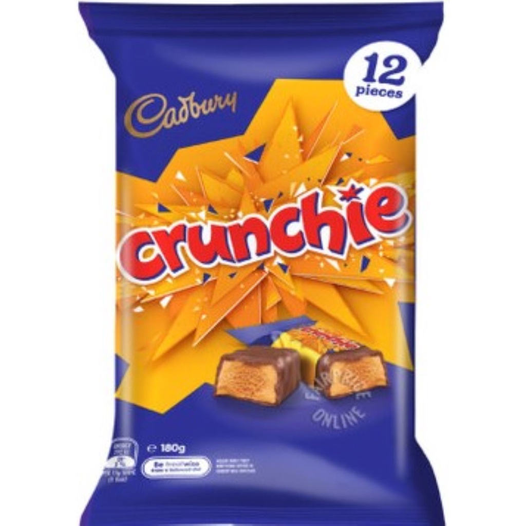 

CADBURY CRUNCHIE isi 12 pcs