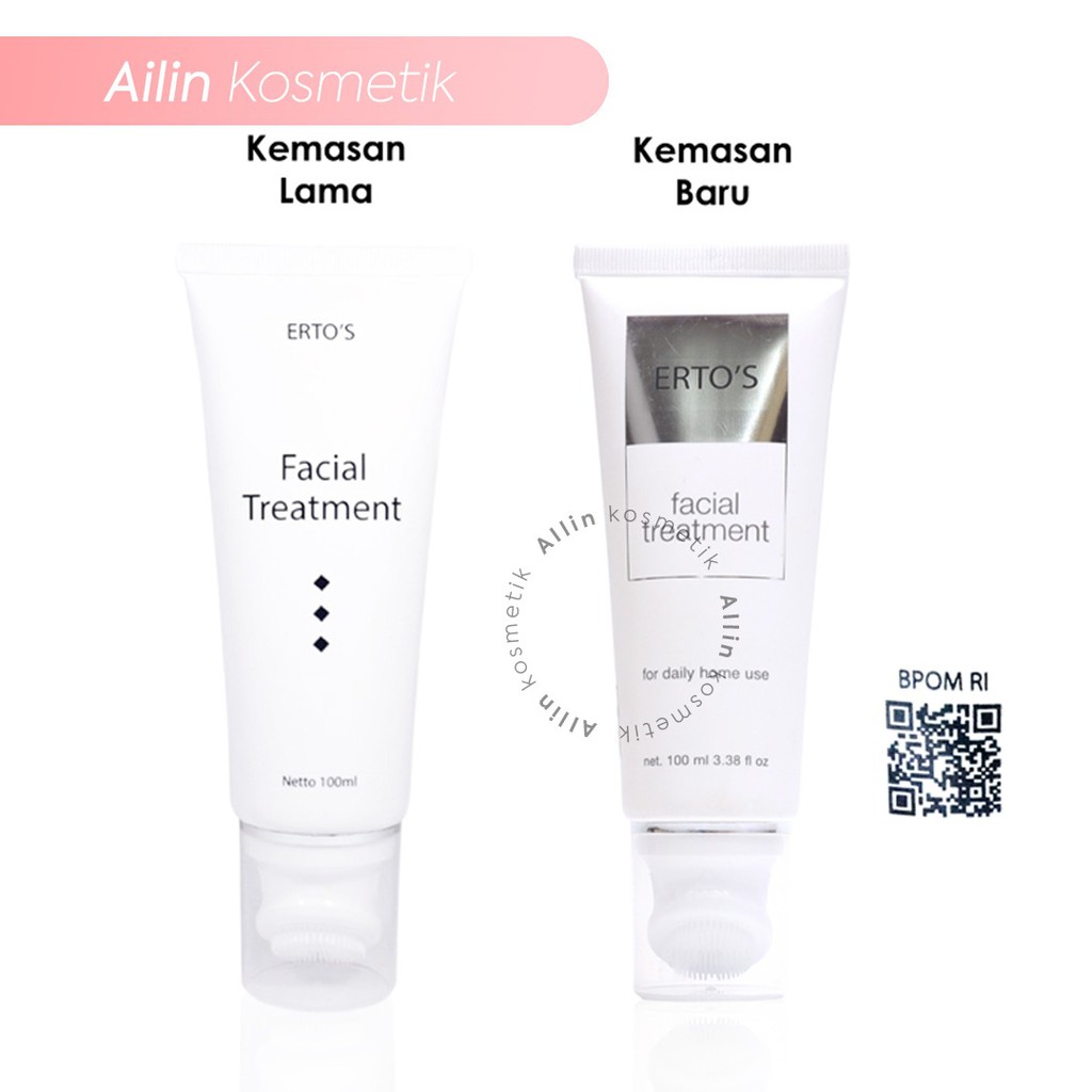 ERTOS FACIAL TREATMENT 100ML / ORIGINAL 100% BPOM / ERTO'S ORI by AILIN