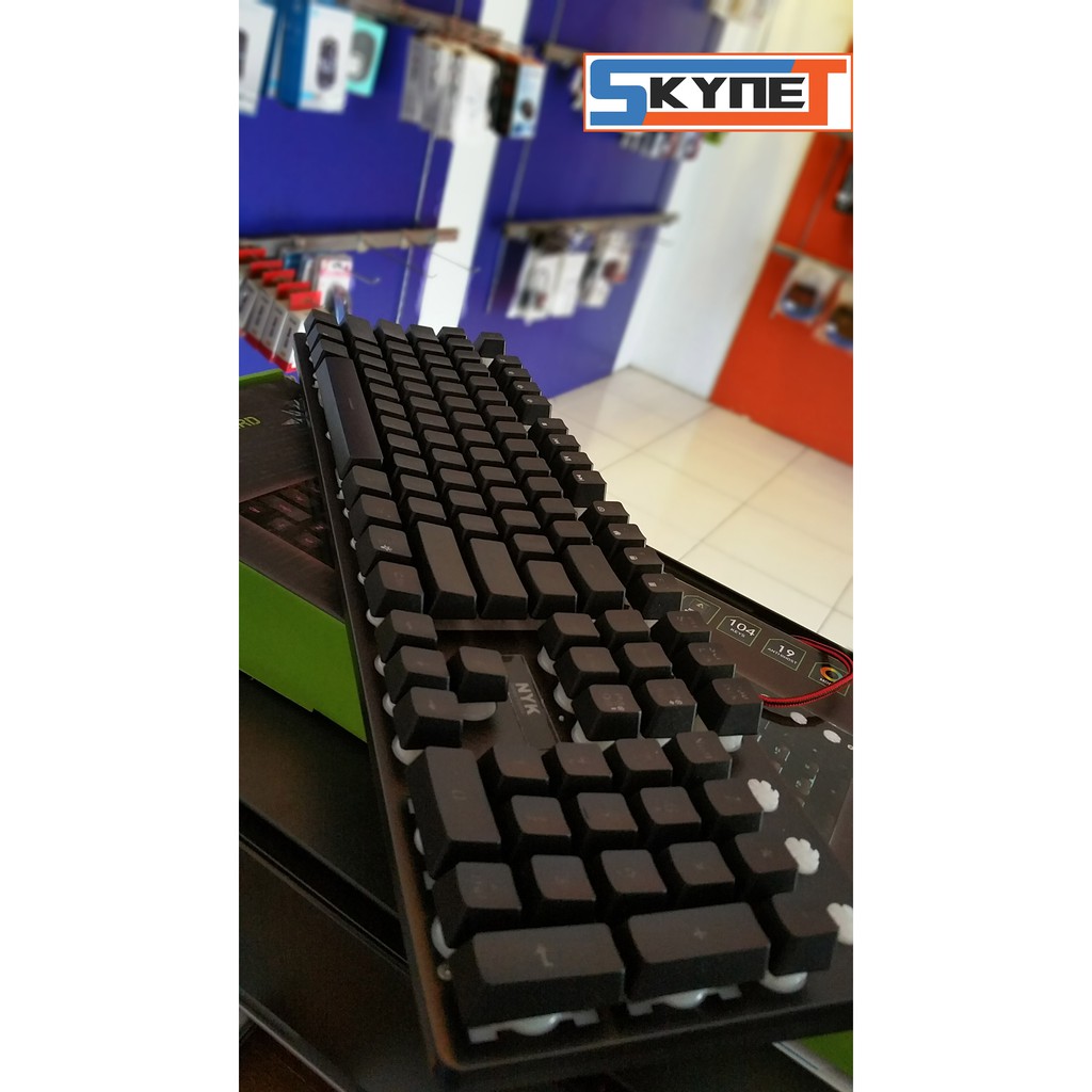 Keyboard Gaming NYK KR-101 RGB With Sound Sensor