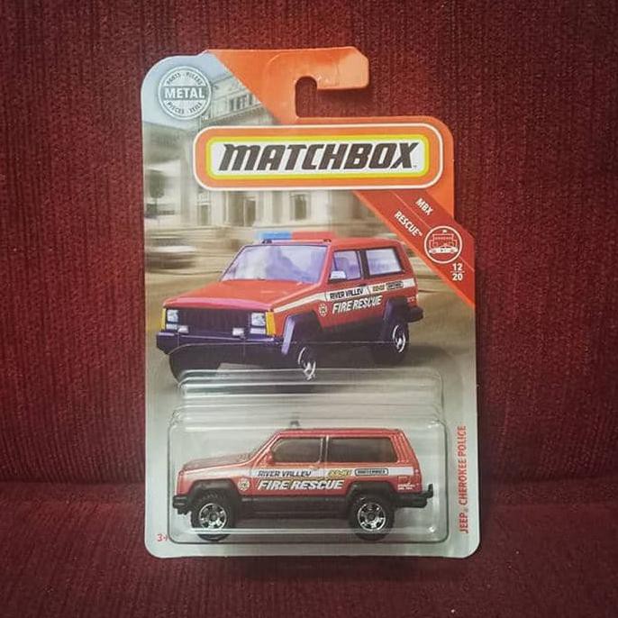 matchbox jeep cherokee police