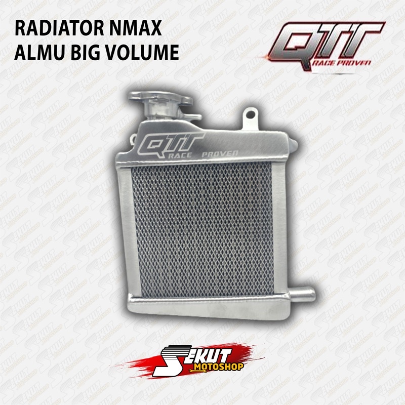 Radiator Nmax almunium big volume By QTT Racing original