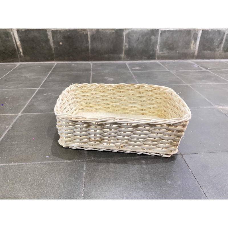 

hampers rotan/Keranjang Rotan/Tempat seserahan 25x17x8