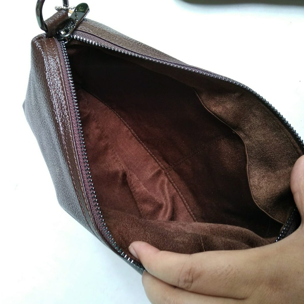 [VALQO] Tas kulit OMEGA Kulit Sapi Selempang Sling bag  Wanita Cewek bisa COD