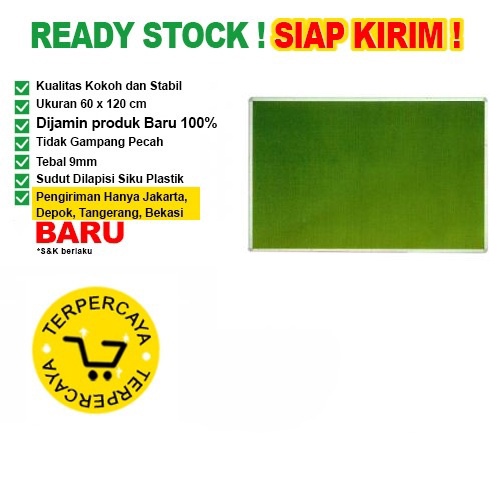 

Papan Pin Board / Soft Board SAKANA Bludru 60x120 cm