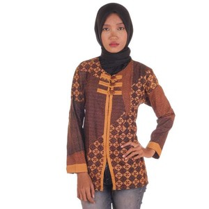 Blouse Batik I Blouse Kerja Wanita Batik I Blus Batik Wanita Ranita