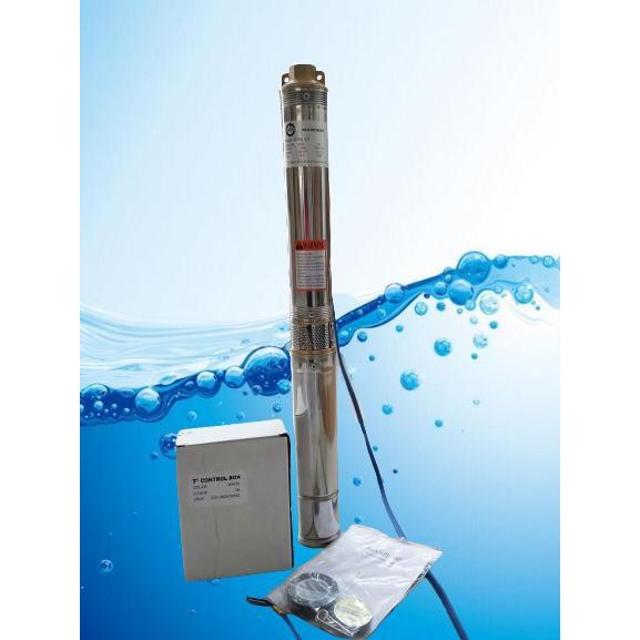 MAXPUMP 3SDM 1/10 PROMO Diskon Mesin Pompa Air Satelit Pompa Celup Submersible Pump 0.33hp 3inch Pompa Satelit