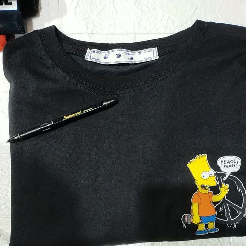 Kaos second branded off white Sam one piece