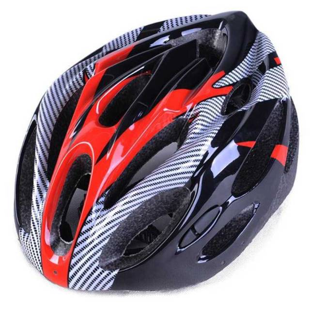 Helm Sepeda EPS Foam PVC Shell - x10