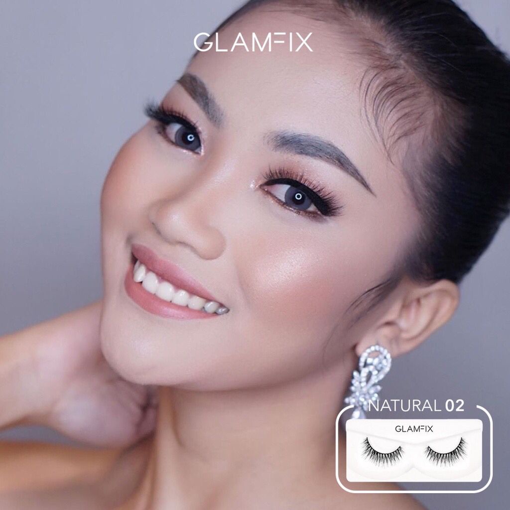 GLAMFIX Perfect Blink Lashes Bulu Mata Natural Volume 3D Volume New Bulu Mata Palsu Fake Eyelash