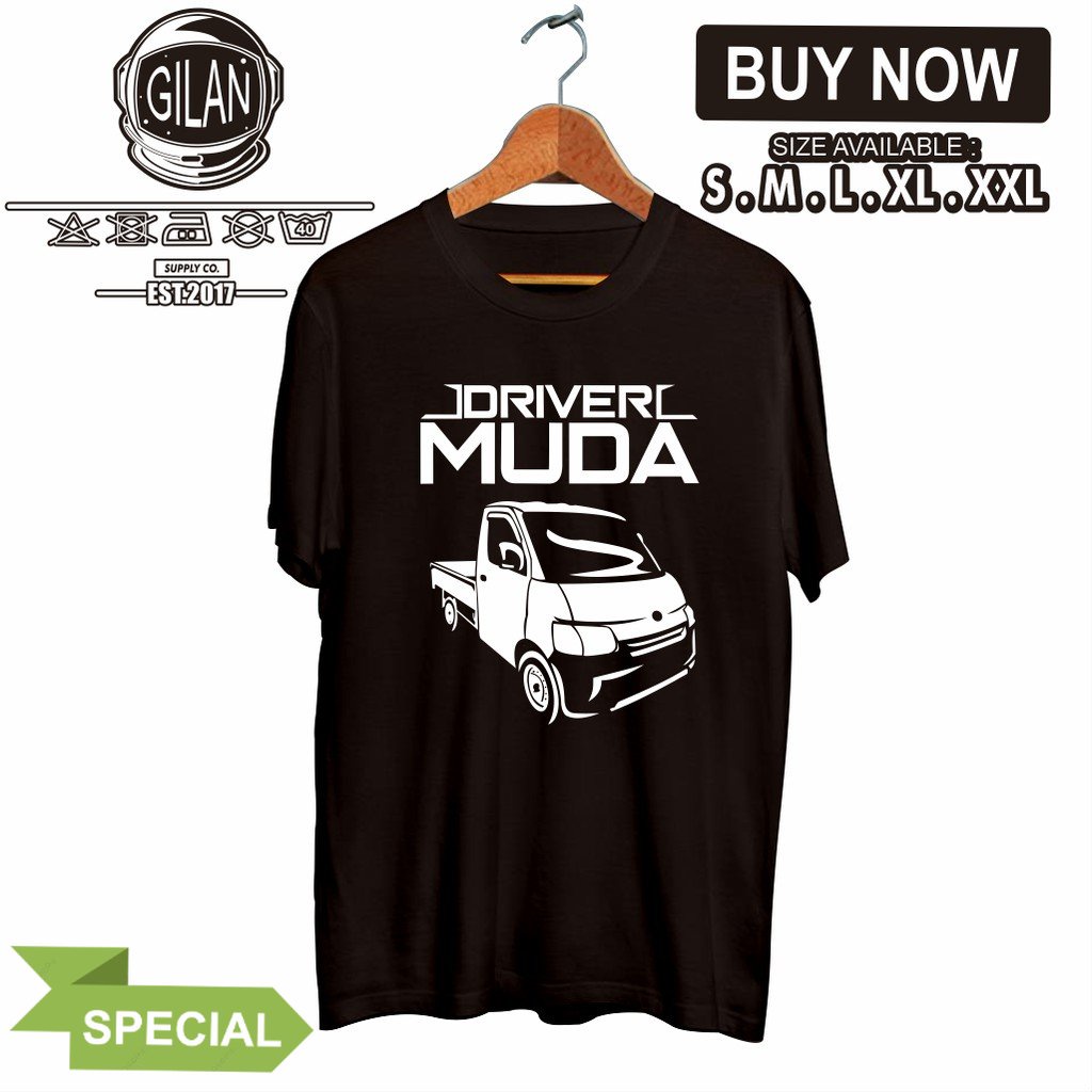 KAOS BAJU DRIVER MUDA MOBIL GRANMAX GRAN MAX KAOS OTOMOTIF - Destroku CLOTH