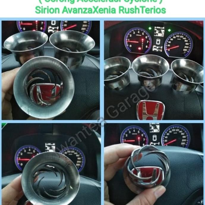 Corong Accelerasi Cyclone Sirion Avansa Xenia Rush Terios