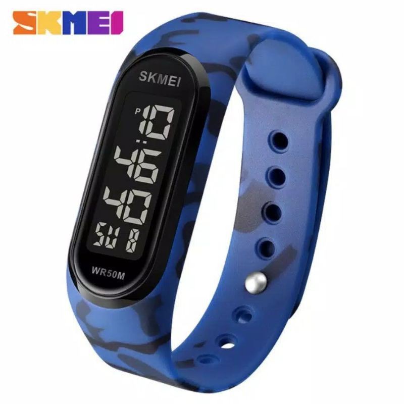 Jam Tangan SKMEI 1666 Digital Unisex Original Anti Air Free Box