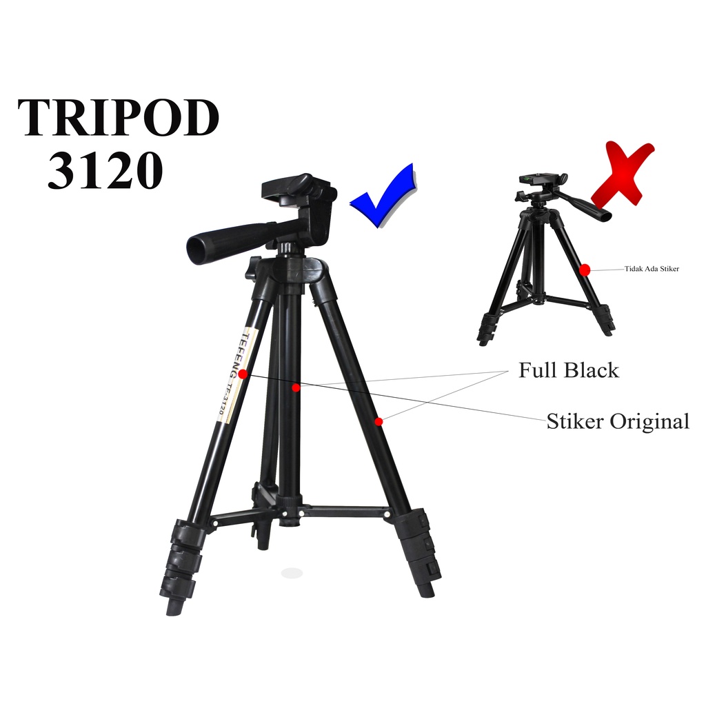 CaseSeller - Tripod Camera 3120 Grade A | 3120 Grade B Standing