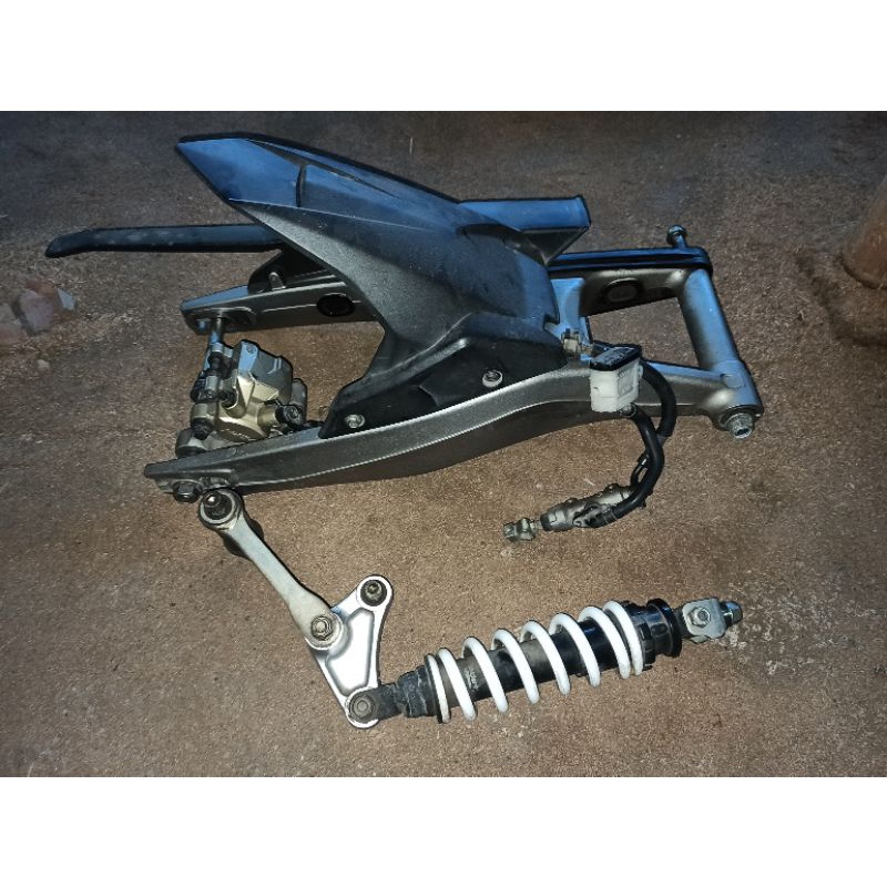 swing arm set original cbr250rr lengkap shock