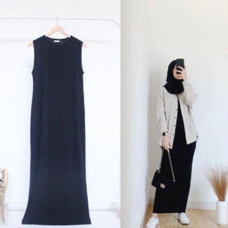 Discount Today Dress Inner Span | baju muslim wanita atasan Outfit ngampus | baju murah wanita | fas