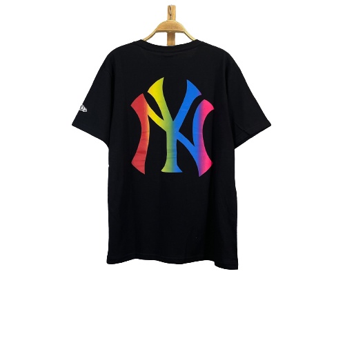 T - Shirt  MLB NY COLORFULL – Fashion Trendy Casual Unisex Good Brand Quality 99% Realpict
