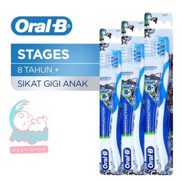 Oral-B sikat gigi 8+ years