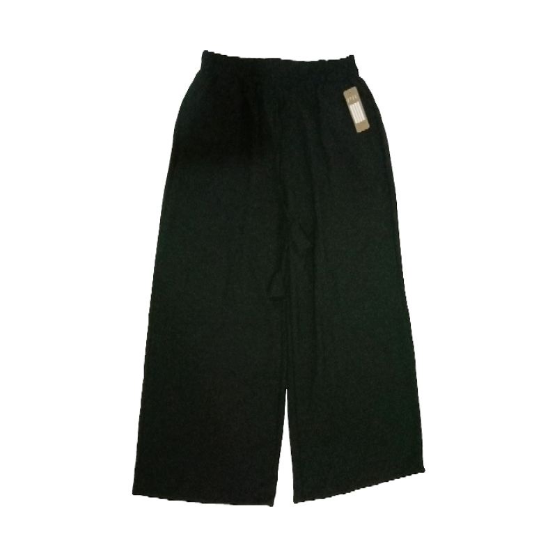 KULOT AIRFLOW / KULOT CRINKLE / CELANA AIRFLOW / KULOT POLOS-Hitam