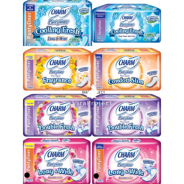 Pantyliner Charm cooling fresh