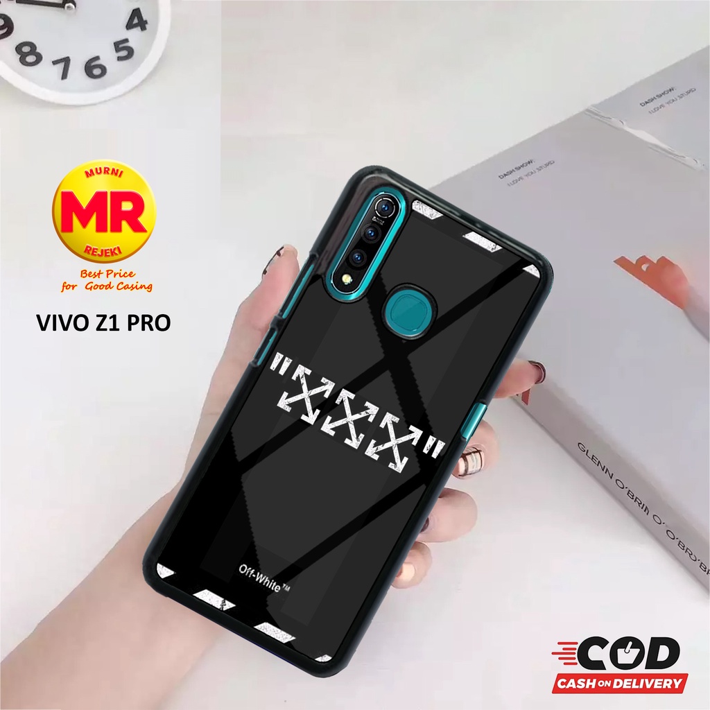 CASE VIVO Z1 PRO CASING VIVO Z1 PRO MOTIF OFF WHITE Murni case casing aero softcase case hp casing h