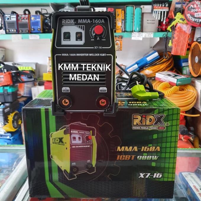 RIDX TRAFO LAS MESIN LAS 160A PRESCOTT MMA-160A 900WATT